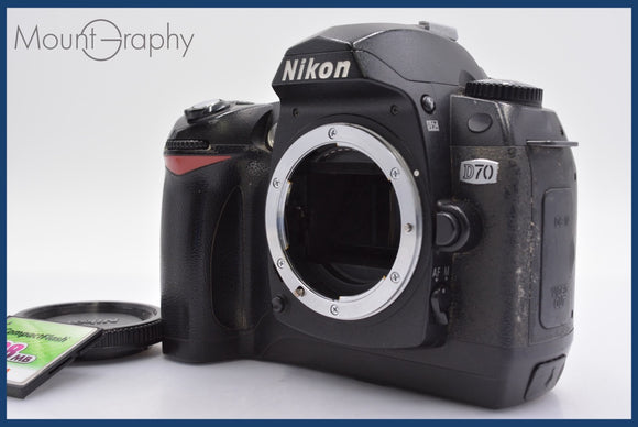 ★特別特価★ ニコン Nikon D70 前キャップ付 同梱可 #yk2816