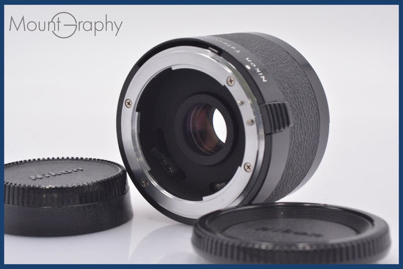 ★極上美品★ ニコン Nikon Teleconverter TC-201 2X 前後キャップ付 ★完動★同梱可 #yk5344