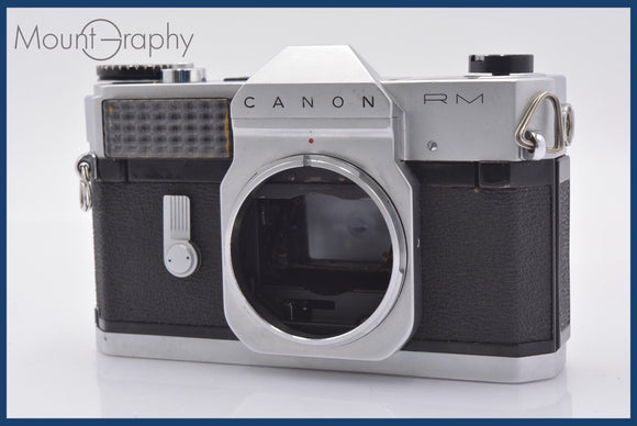 ★良品★ キヤノン Canon Canonflex RM ★完動★同梱可 #yk5346