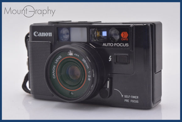 ★極上美品★ キヤノン Canon AF35M 38mm F2.8 レンズフィルター付 ★完動★同梱可 #yk5379