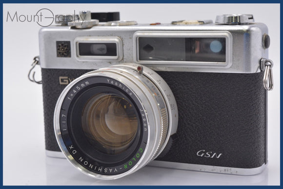 ★特別特価★ ヤシカ YASHICA ELECTRO 35 GSN 45mm F1.7 同梱可 #yk5383