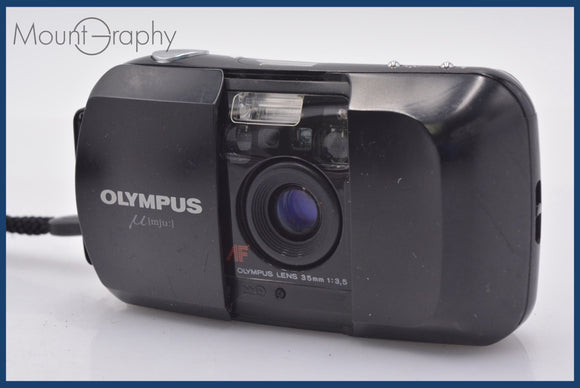 ★極上美品★ オリンパス Olympus μ mju AF 35mm F3.5 ★完動★同梱可 #yk5384