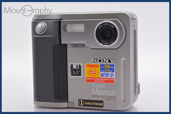 ★実用美品★ ソニー SONY Digital Mavica MVC-FD5 ★完動★同梱可 #yk5406
