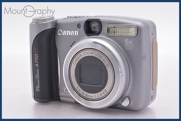 ★特別特価★ キヤノン Canon Power Shot A710 IS 6x 単三電池仕様 同梱可 #yk5411
