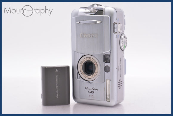 ★極上美品★ キヤノン Canon Power Shot S45 3x バッテリー付属 ★完動★同梱可 #yk5412