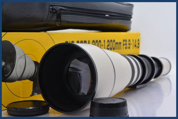 ★極上美品★ スリービーチ ThreeBeach BIG88DA 800-1200mm F9.9-14.9 前後キャップ&レンズフィルター、ソフトケース、元箱付  #yk5424