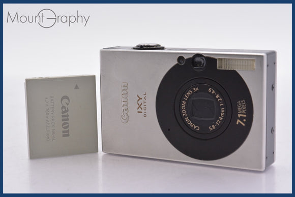 ★極上美品★ キヤノン Canon IXY DIGITAL 10 Ai AF 3x バッテリー付属 ★完動★同梱可 #yk5452