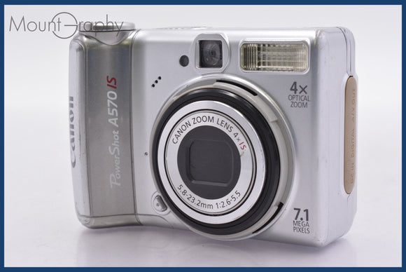 ★ジャンク特価★ キヤノン Canon Power Shot A570 IS 4x 単三電池仕様 同梱可 #yk5456