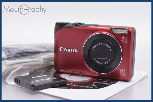 ★極上美品★ キヤノン Canon Power Shot A2200 4x バッテリー付属 ★完動★同梱可 #yk5469