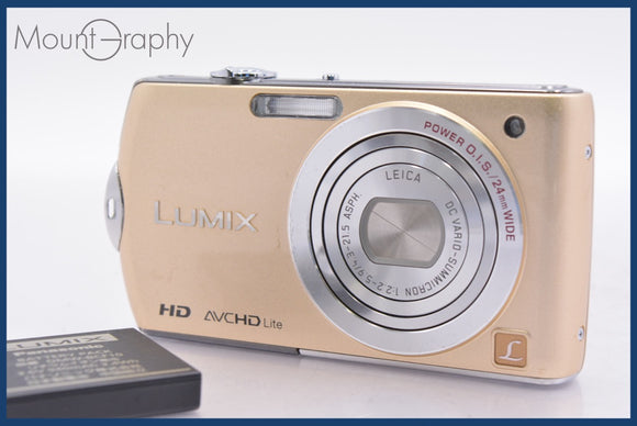 ★実用美品★ パナソニック Panasonic LUMIX DMC-FX70 5x バッテリー付属 ★完動★同梱可 #yk5474