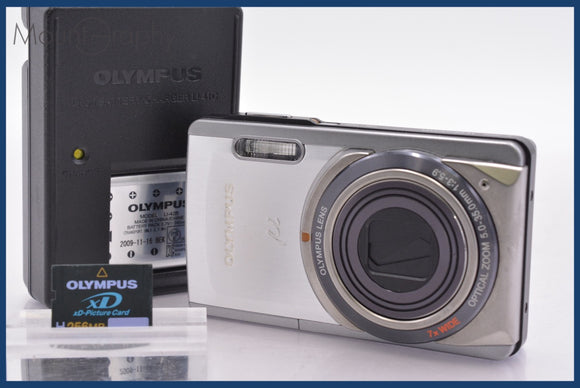★極上美品★ オリンパス Olympus μ-7020 7x バッテリー、充電器、メモリーカード付属 ★完動★同梱可 #yk5482