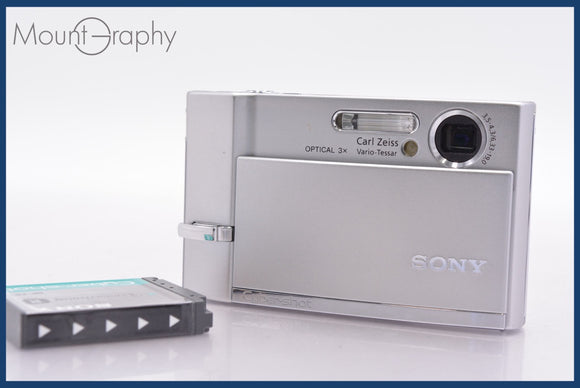 ★良品★ ソニー SONY Cyber-shot DSC-T50 3x バッテリー付属 同梱可 #yk5507