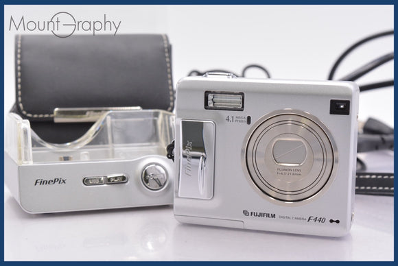 ★特別特価★ 富士フィルム FUJIFILM FinePix F440 本体充電スタンド、ケース付属 同梱可 #yk5517