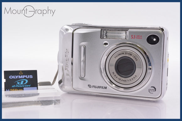 ★極上美品★ 富士フィルム FUJIFILM FinePix A500 3x 単三電池仕様 メモリーカード付属 ★完動★同梱可 #yk5518