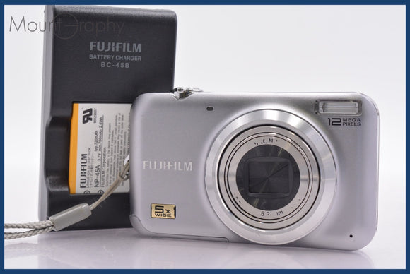 ★良品★ 富士フィルム FUJIFILM FinePix JX200 5x バッテリー、充電器付属 同梱可 #yk5523