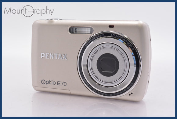 PENTAX Optio E70　動作確認済み　単三電池で撮影♪ PENTAX Optio E70 動作確認済み 単三電池で撮影♪