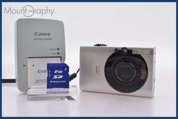 ☆極上美品☆ キヤノン Canon IXY DIGITAL 25 IS 3x バッテリー、充電