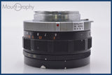 【動作保証】 コニカ Konica HEXANON 52mm F1.8 前キャップ&amp;レンズフィルター付 同梱無料 #yk5938