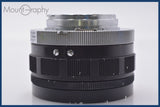 【動作保証】 コニカ Konica HEXANON 52mm F1.8 前キャップ&amp;レンズフィルター付 同梱無料 #yk5938