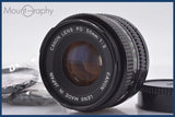 【動作保証】 キヤノン Canon NEW FD 50mm F2 同梱無料 #yk6048