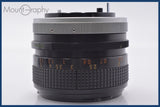 【動作保証】 キヤノン Canon FD 50mm F1.4 S.S.C. 前後キャップ&amp;レンズフィルター付 同梱無料 #yk6094