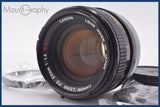 【動作保証】 キヤノン Canon FD 50mm F1.4 S.S.C. 前後キャップ&amp;レンズフィルター付 同梱無料 #yk6123