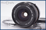 【動作保証】 キヤノン Canon FD 28mm F2.8 S.C. 前後キャップ&amp;レンズフィルター付 同梱無料 #yk6176