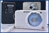 【動作保証】 パナソニック Panasonic LUMIX DMC-FX77 5x 元箱、バッテリー、充電器、取扱説明書付属 同梱無料 #yk6324
