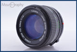 キヤノン Canon NEW FD 50mm F1.4 同梱無料 #yk6344