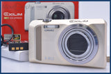 カシオ CASIO EXILIM EX-ZR500 12.5x 元箱、バッテリー、充電器、メモリーカード、取扱説明書付属 同梱無料 #yk6421