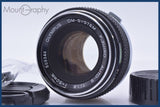【動作保証】 オリンパス Olympus OM-SYSTEM F.ZUIKO AUTO-S 50mm F1.8 前後キャップ&amp;レンズフィルター付 同梱無料 #yk6432