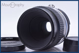 【動作保証】 ニコン Nikon Micro-NIKKOR 55mm F2.8 Ai-S 前後キャップ&レンズフィルター付 同梱無料 #yk6479
