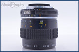 【動作保証】 ニコン Nikon Micro-NIKKOR 55mm F2.8 Ai-S 前後キャップ&レンズフィルター付 同梱無料 #yk6479