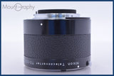 【動作保証】 ニコン Nikon Teleconverter TC-200 2X 前後キャップ付 同梱無料 #yk6480