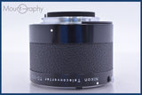 【動作保証】 ニコン Nikon Teleconverter TC-200 2X 前後キャップ付 同梱無料 #yk6480