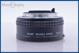 【動作保証】 ペンタックス PENTAX REAR CONVERTER K T6-2X 前後キャップ付 同梱無料 #yk6481