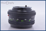 【動作保証】 ミノルタ MINOLTA MD ROKKOR 50mm F1.7 前後キャップ&amp;レンズフィルター付 同梱無料 #yk7041