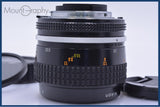 【動作保証】 ニコン Nikon Micro-NIKKOR 55mm F3.5 前後キャップ&amp;レンズフィルター付 同梱無料 #yk7558