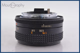 【動作保証】 コニカ Konica HEXANON AR 50mm F1.8 前後キャップ&amp;レンズフィルター付 同梱無料 #yk7583