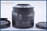 【動作保証】 ミノルタ MINOLTA AF MACRO 50mm F2.8 前後キャップ&amp;レンズフィルター付 同梱無料 #yk7594