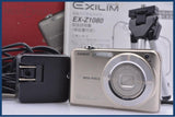 【動作保証】 カシオ CASIO EXILIM EX-Z1080 3x 元箱、卓上三脚、取扱説明書付属 同梱無料 #yk7646