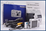 オリンパス Olympus FE-320 3x 元箱、バッテリー、充電器、取扱説明書付属 同梱無料 #yk7682