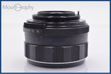 【動作保証】 ペンタックス PENTAX Super-TAKUMAR 55mm F1.8 前期 前後キャップ&amp;レンズフィルター付 同梱無料 #yk7698