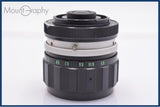 サンキョー 三協光機 Sankyo W-KOMURA UNI AUTO 35mm F2.5 前後キャップ&amp;レンズフィルター付 ニコンF用(MF) 同梱無料 #yk7733