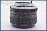 ミノルタ MINOLTA MC ROKKOR-PG 50mm F1.4 前キャップ付 同梱無料 #yk7747