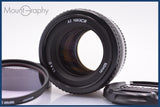 【動作保証】 ニコン Nikon AF NIKKOR 50mm F1.4 D 前後キャップ&amp;レンズフィルター付 同梱無料 #yk7799