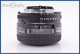 【動作保証】 ニコン Nikon AF NIKKOR 50mm F1.4 D 前後キャップ&amp;レンズフィルター付 同梱無料 #yk7799