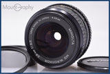 ミノルタ MINOLTA MD W.ROKKOR 28mm F3.5 前後キャップ&amp;レンズフィルター付 同梱無料 #yk7850