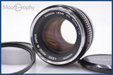 【動作保証】 キヤノン Canon FD 50mm F1.4 前後キャップ&amp;レンズフィルター付 同梱無料 #yk7875