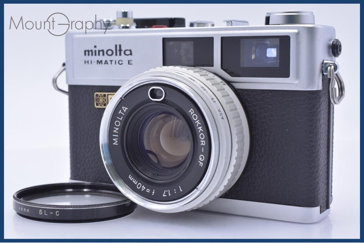 MINOLTA – MountGraphy